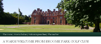 Broome Park Golf Club Wedding DJ & Mobile Disco Hire Image